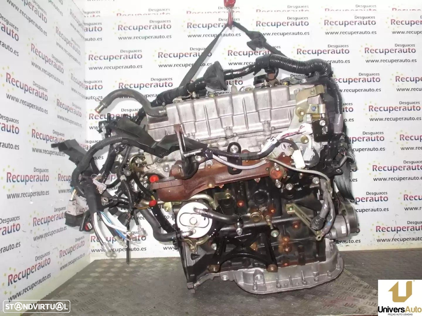 MOTOR COMPLETO TOYOTA COROLLA VERSO 2005 -1CDFTV - 2