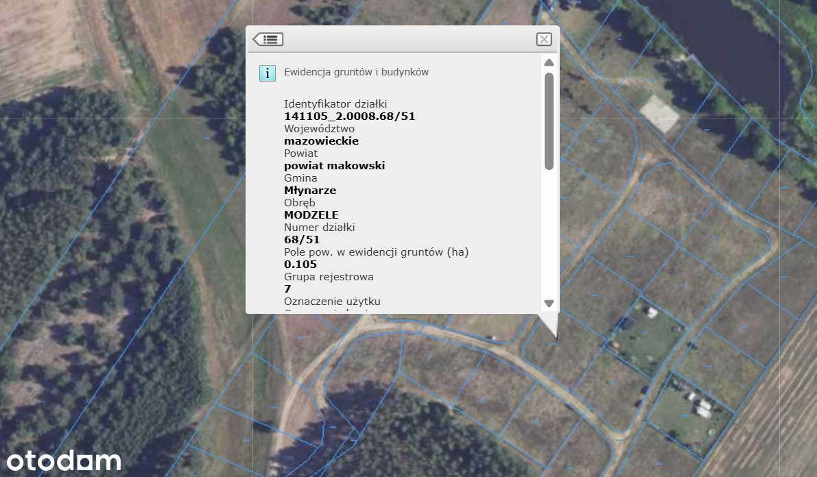 Działka rekreacyjna, letniskowa nad Narwią z MPZP. Faktura VAT 23% - Pełny obrazek: 4/4