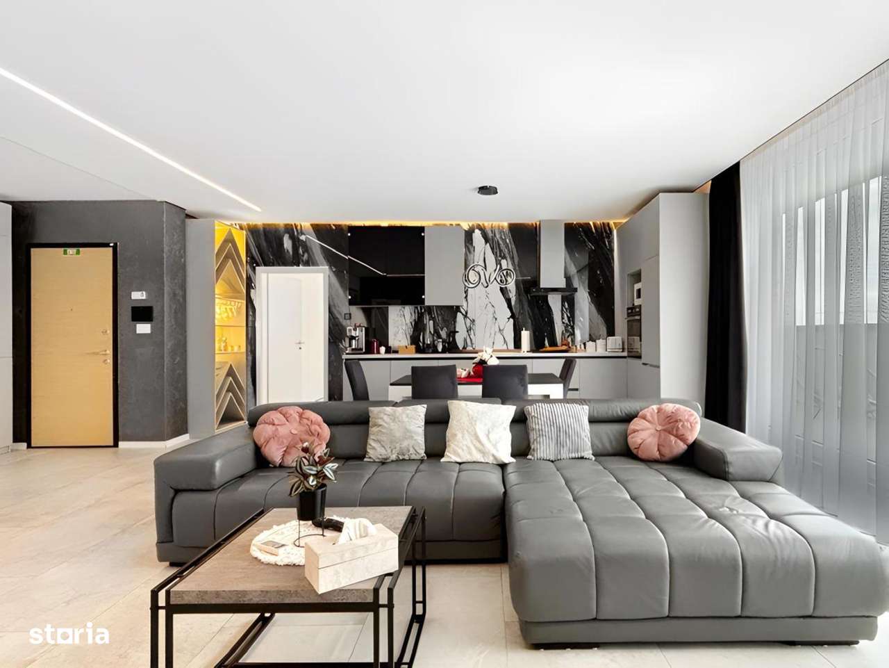 Penthouse de Lux | 3 Camere | Finisaje & Dotari Lux | Comision 0-5