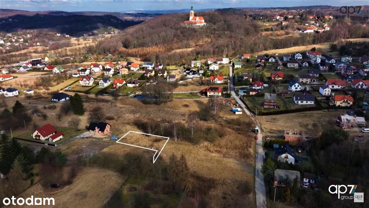 Działka, 1 085 m², Alwernia