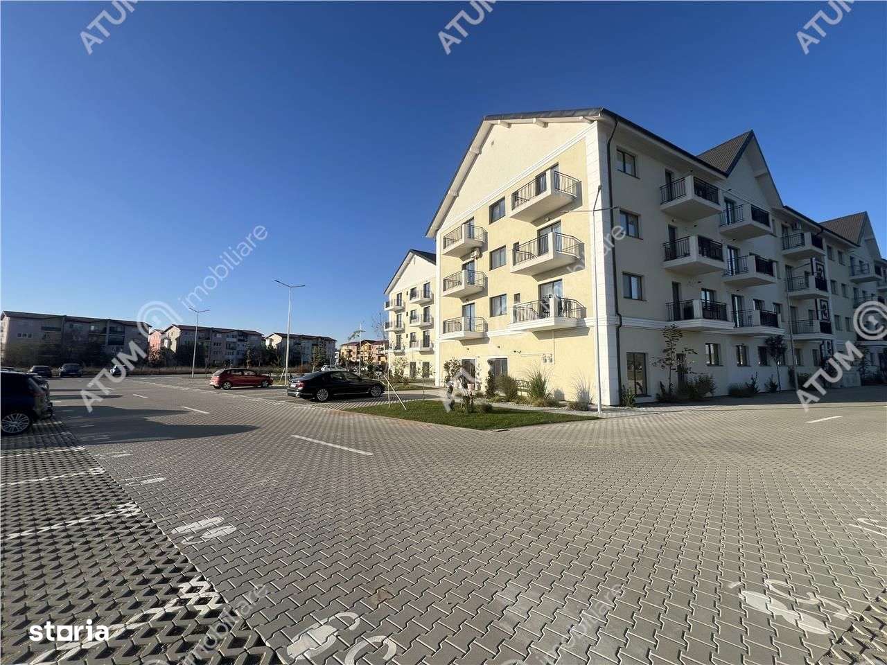 Apartament cu 3 camere cu terasa balcon si gradina zona Brana - Imagine principală: 5/11