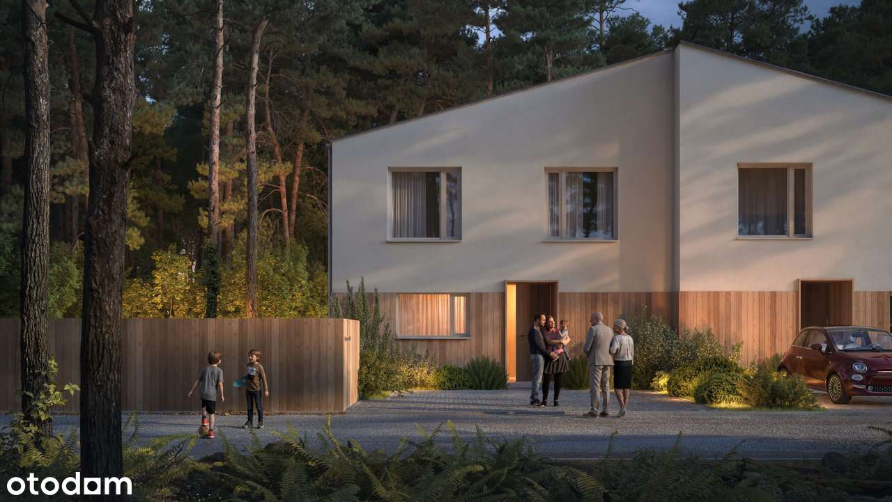 Dom 105m² 2 pięta 5 pokoi z działką Stan deweloperski w otoczeniu Lasu - Pełny obrazek: 4/20