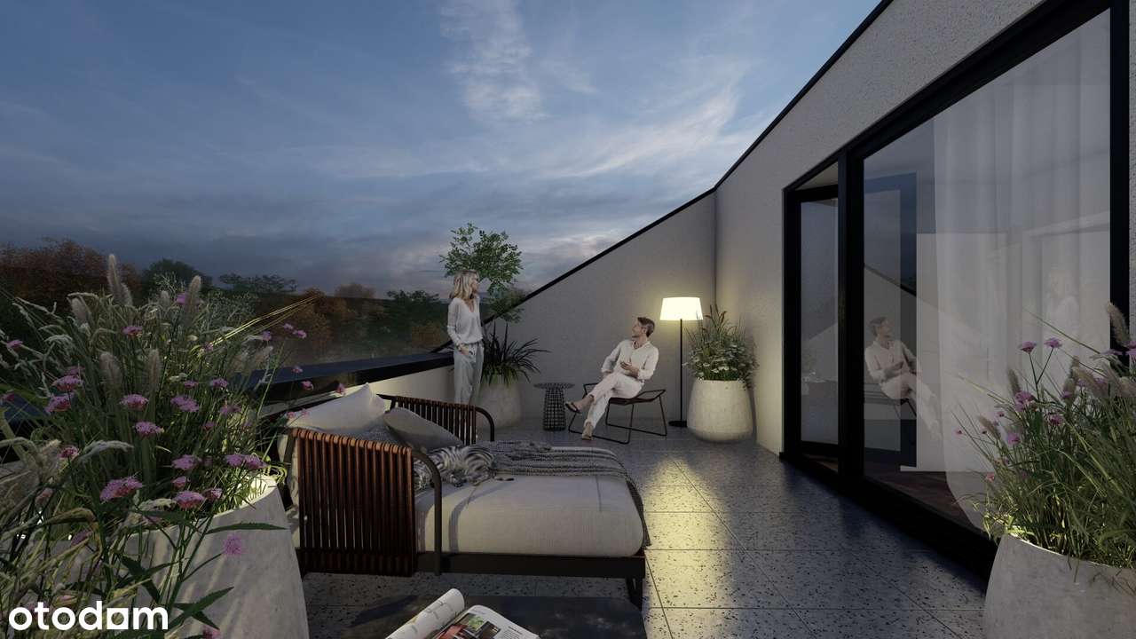 Mieszkanie z tarasem dachowym i garażem przy lesie | Słocina-2