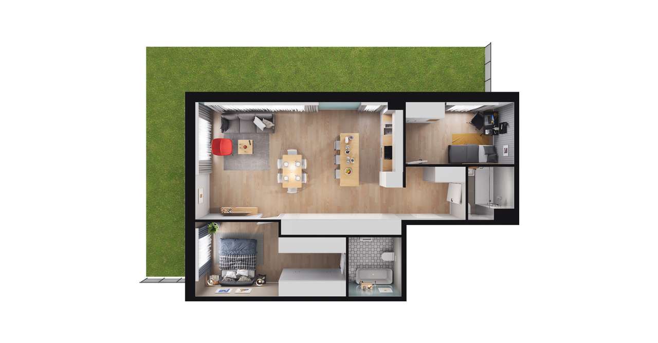 Panorama Park – prestiż, spokój i zieleń - Pełny obrazek: 3/9