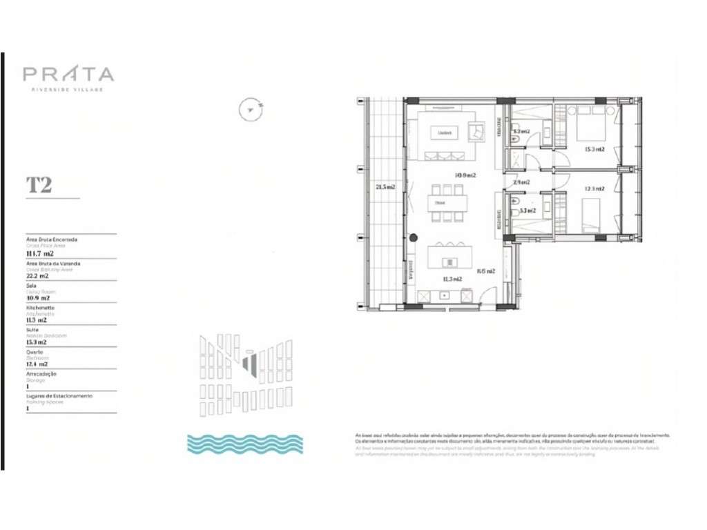 T2 de excelência no Prata Riverside Village Lisboa junto ao Tejo-3