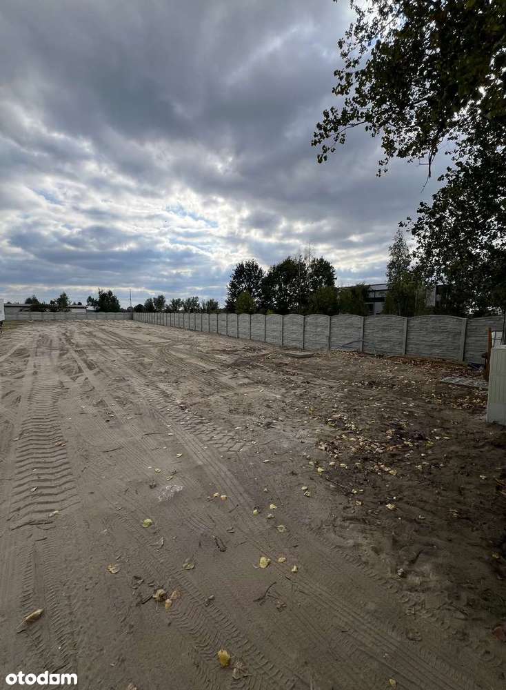 Wynajmę działkę przy trasie S8 Radzymin kontener Biuro plac parking - Pełny obrazek: 1/9