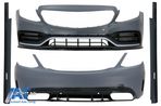 Pachet Exterior Mercedes C-Class W205 Sedan (2014-2020) C63 Design - 1