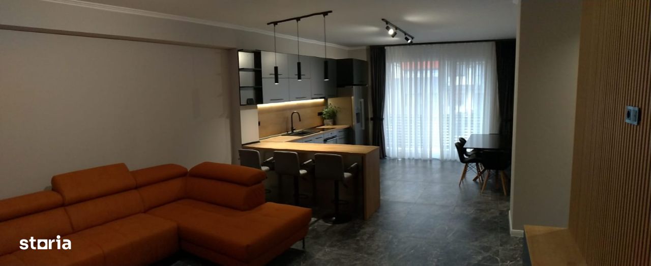 Apartament 3 camere de vânzare mobilat/utilat, bloc nou Nufaru V2858B