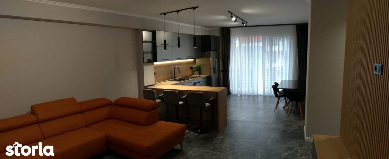 Apartament 3 camere de vânzare mobilat/utilat, bloc nou Nufaru V2858B