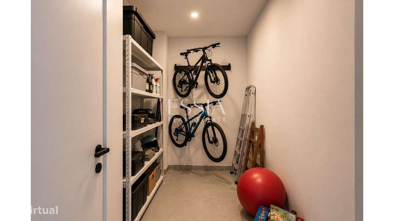 T3 Varandas Vista Rio Box Privativa Garagem Campanhã-35