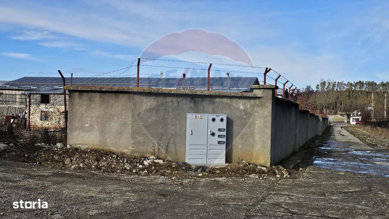 Teren industrial 1.729 mp I Demolare + construcție hală Teliu-1
