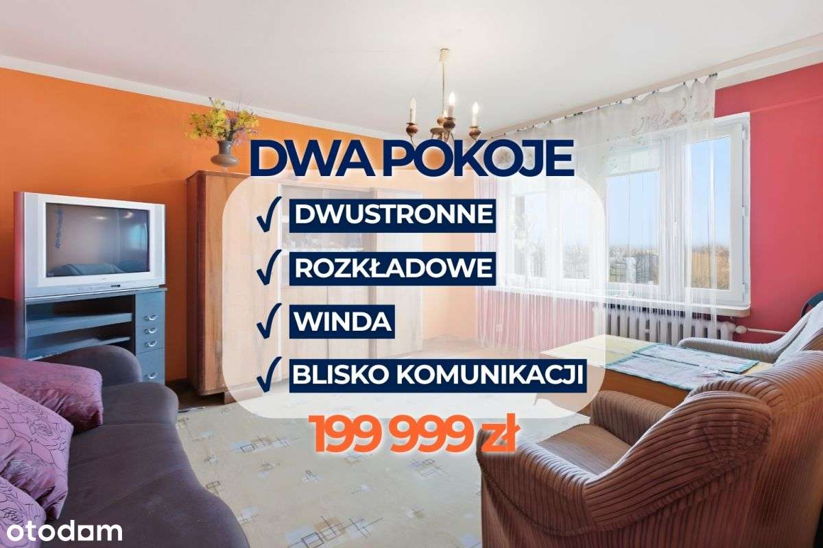 ⚡Dwupokojowe dwustronne mieszkanie⚡