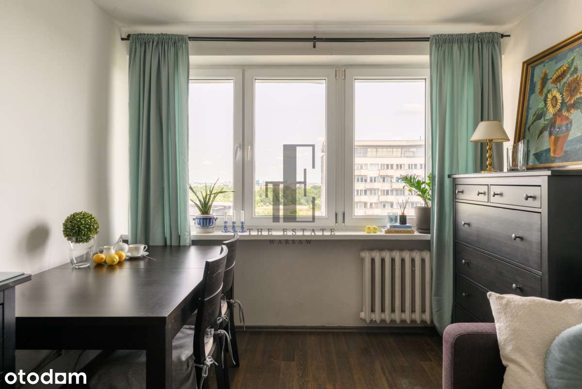 Prywatny punkt widokowy na Warszawę z 14 piętra - Pełny obrazek: 4/12