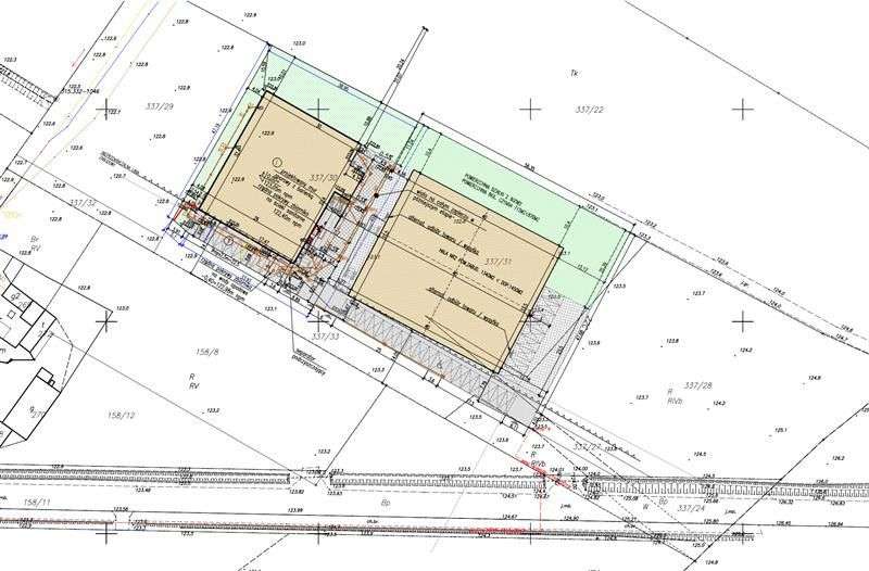 Działka  z pozwoleniem na budowę - Pełny obrazek: 4/4
