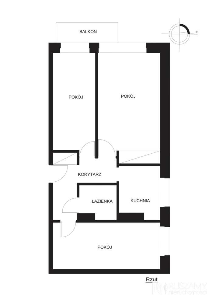 Kompaktowe 3 pokojowe, również dla obcokrajowców-2