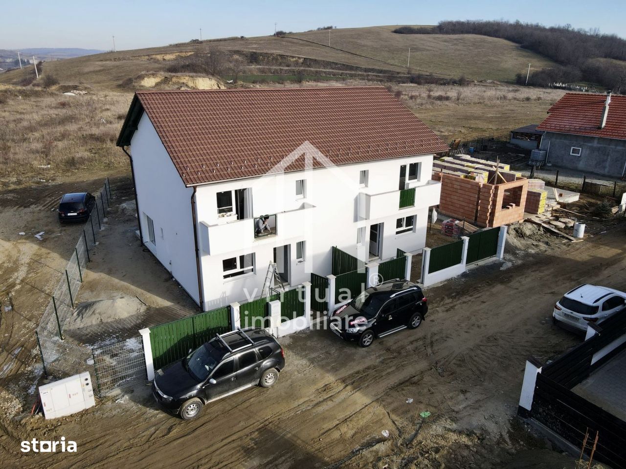 Duplex de vanzare in Sibiu la CHEIE - 107 mp utili.