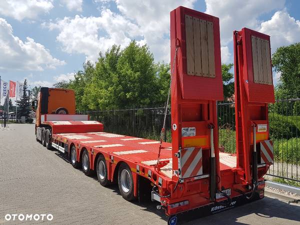 Kassbohrer Kaessbohrer rozciągany SLA4 Lowbed Niskopodwozie - 5