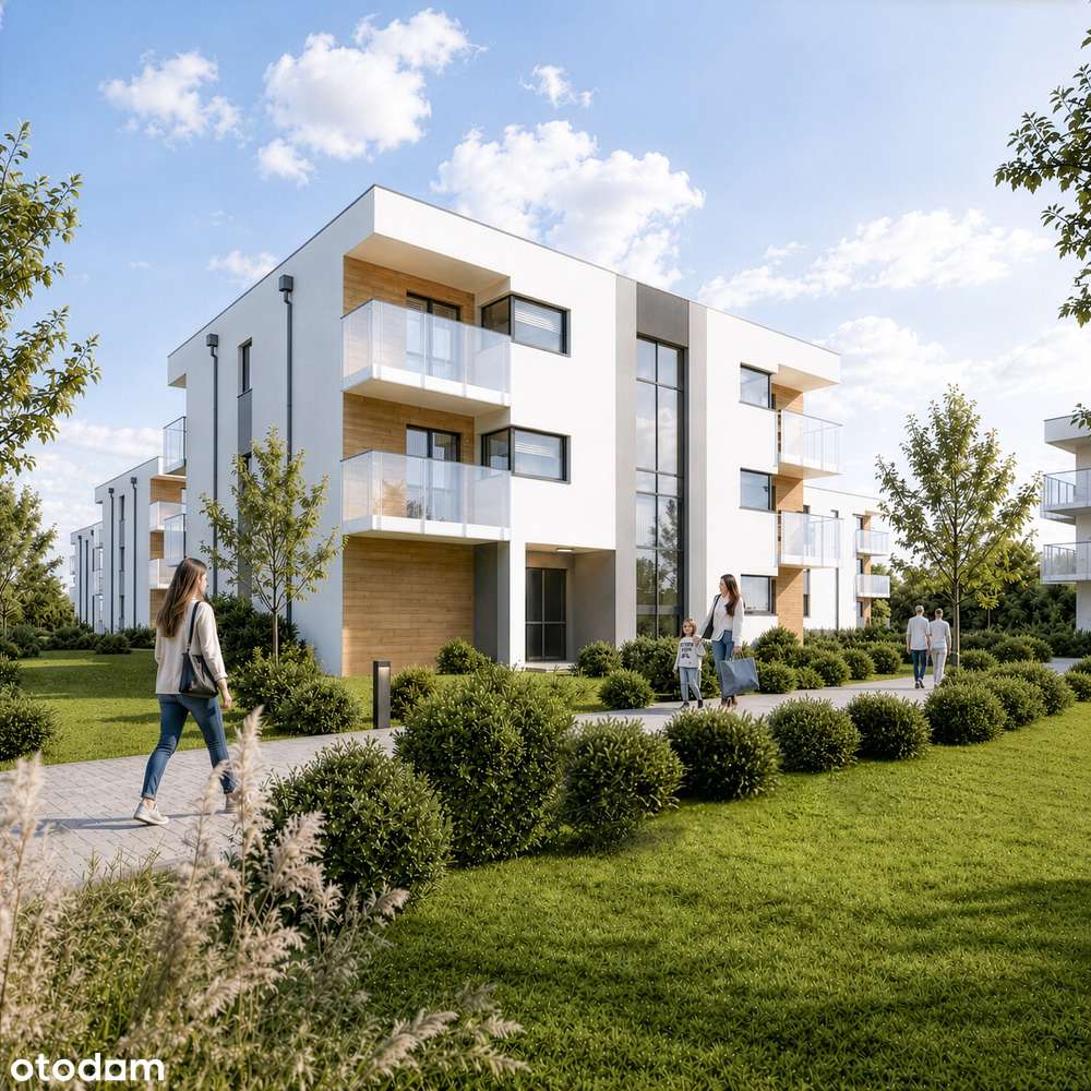Zielone Tarasy w Czerniejewie -  55,62 m² 3 pokoje  balkon-0
