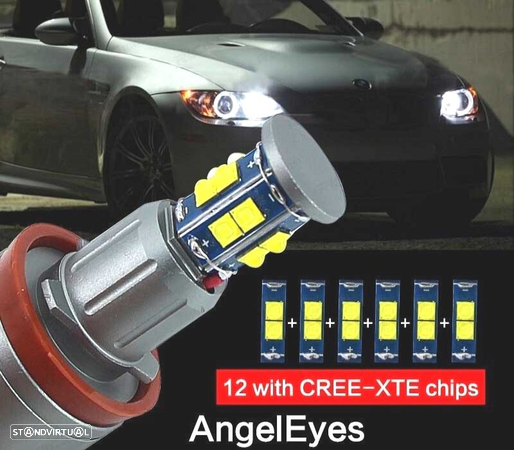 KIT DE ANGEL EYES EM LED 120W PARA BMW 2007-2011 - 1