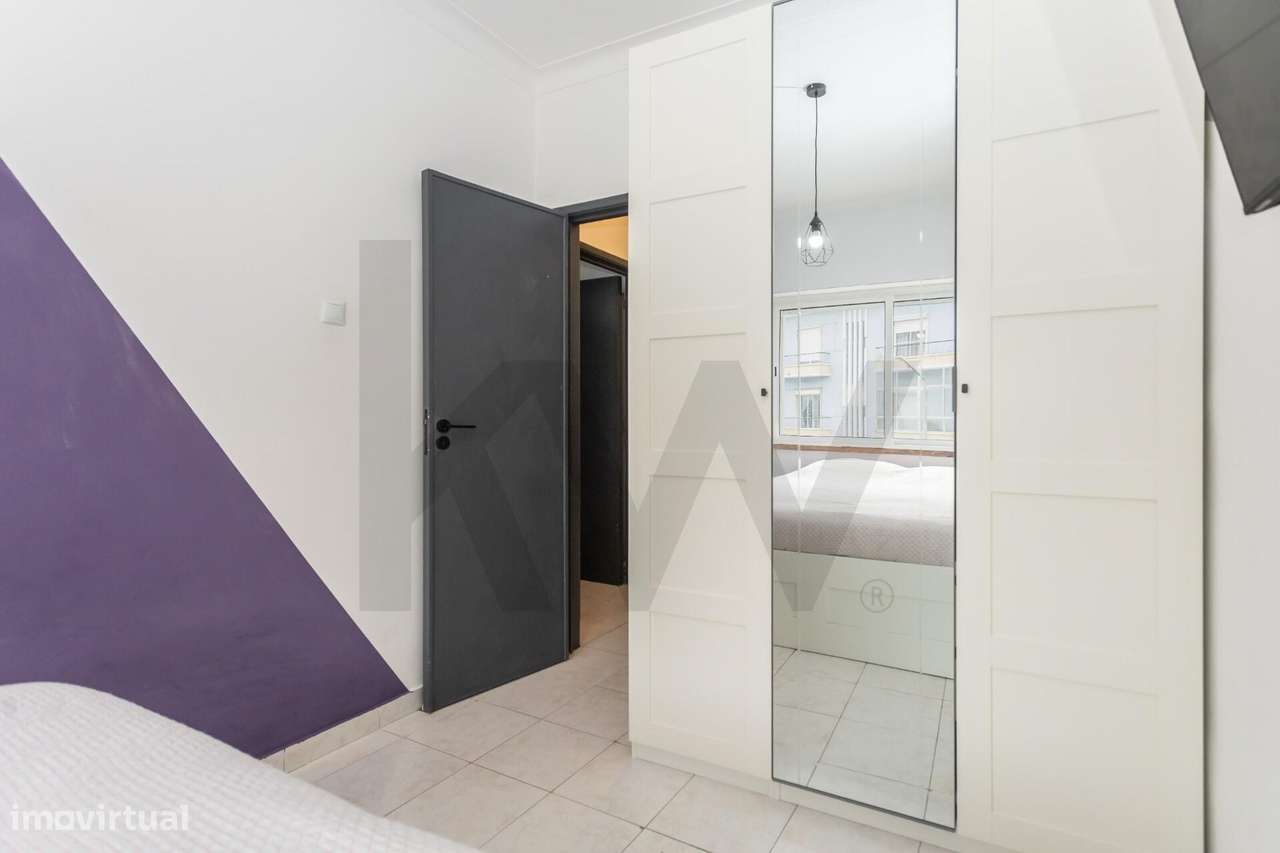 Apartamento T2 com duas frentes e vista rio na Torre da Marinha - Seix-8