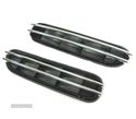 GRELHAS LATERAIS PARA BMW E60 E61 03-07 LOOK M5 PRETO CROMADO - 1