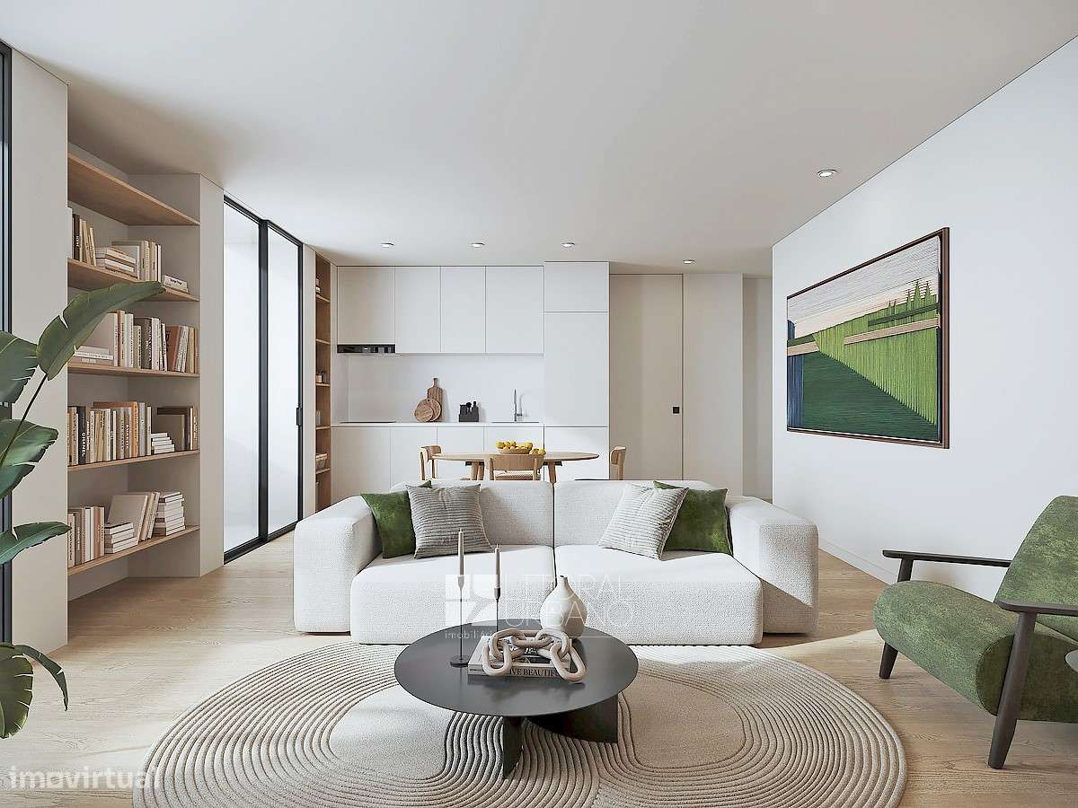 Apartamneto T1+1 com varanda e garagem ao Polo Universitário.-6