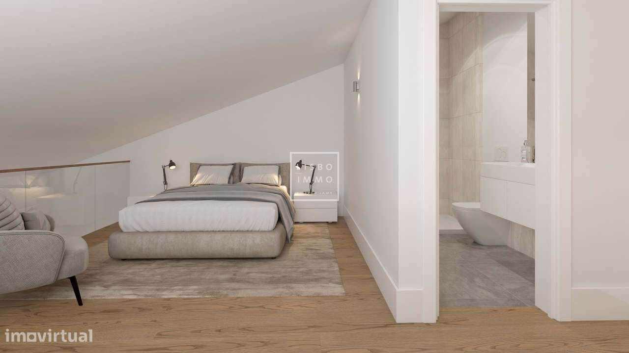 Townhouse, 74,45m2, terraço 35,58m2, completamente reformado, centro h-35
