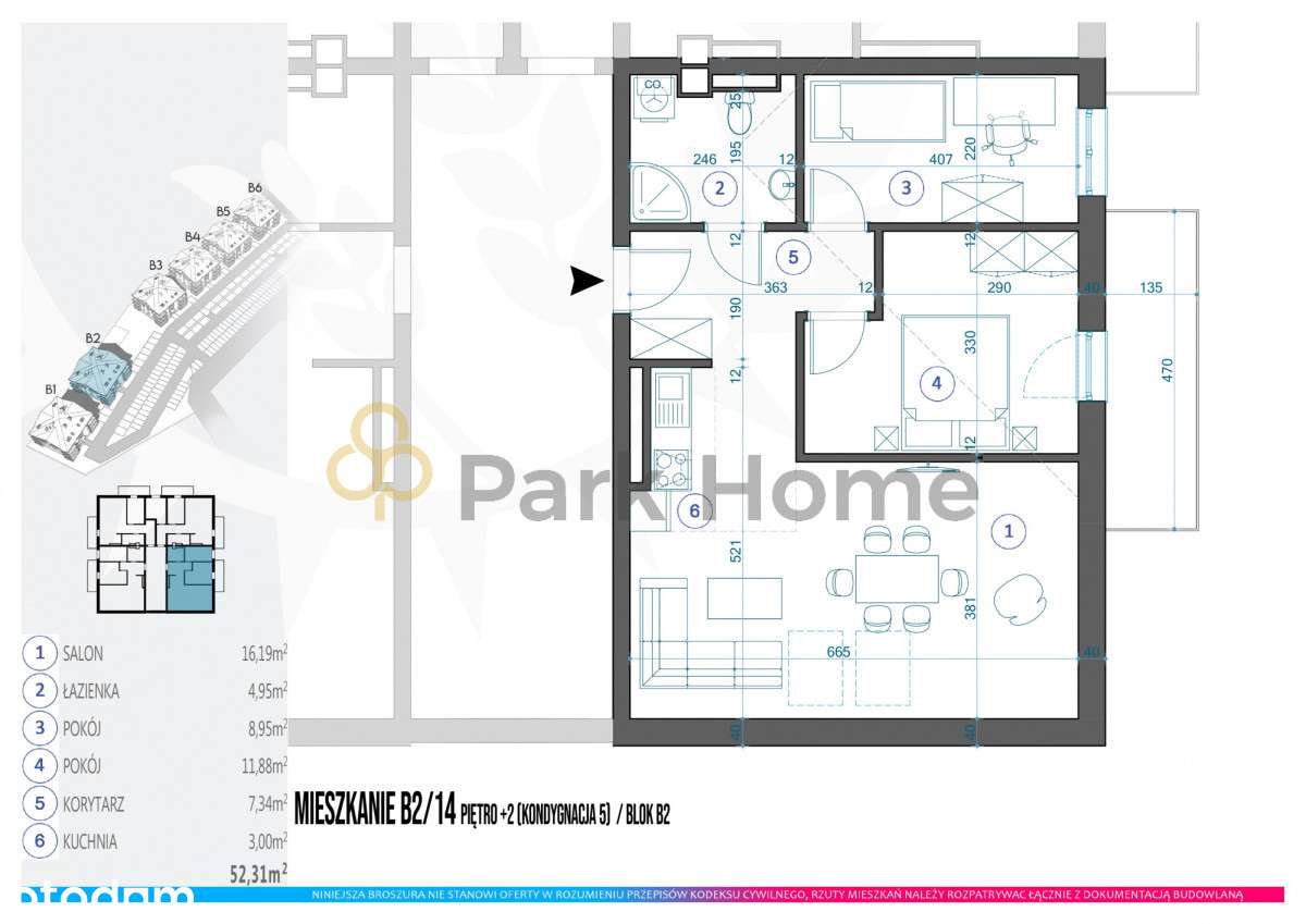 3 - pokojowe klimatyzowane mieszkanie - Pełny obrazek: 5/15