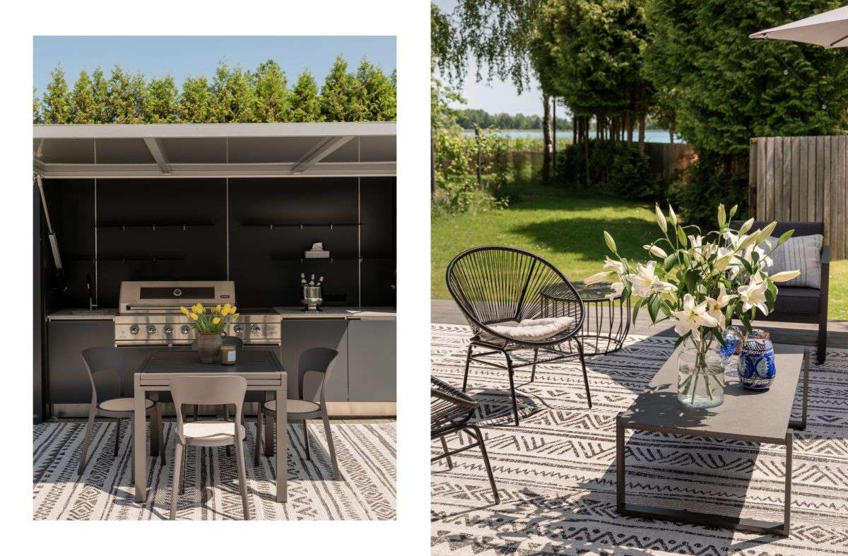 Domek mobilny na działce z widokiem na jezioro-15