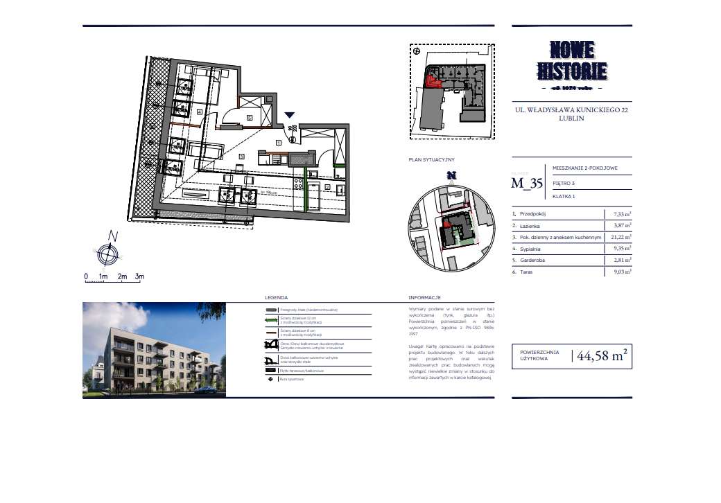 Inwestycja NOWE HISTORIE - Mieszkanie na sprzedaż - Pełny obrazek: 2/11