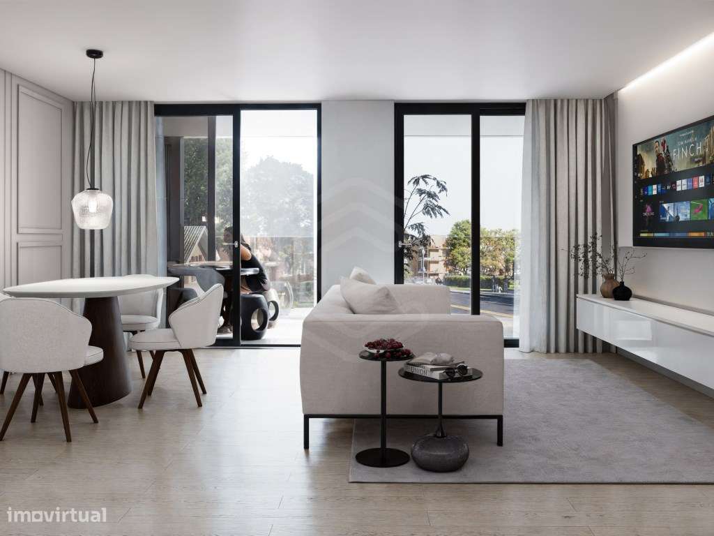 T3 com Suíte, varanda e terraço com 122m2 e lugar de garagem. - Grande imagem: 3/20