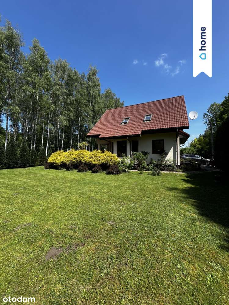 REZERWACJA - Dom z pięknym ogrodem pod lasem