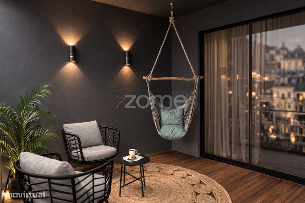 Apartamento t3 novo-Porto com garagem ,elevador e varanda com vistas - Grande imagem: 2/22