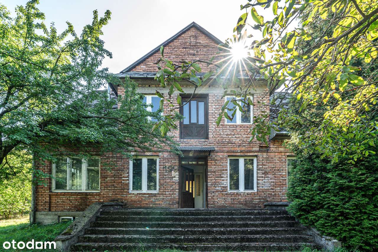 Dom wolnostojący 180m2 na działce 15a, 350m od stacji PKP Szarów - Pełny obrazek: 1/14