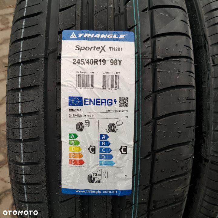 4x 245/40R19 Triangle Sportex TH201 Nowy komplet opon letnich Poznań - 2