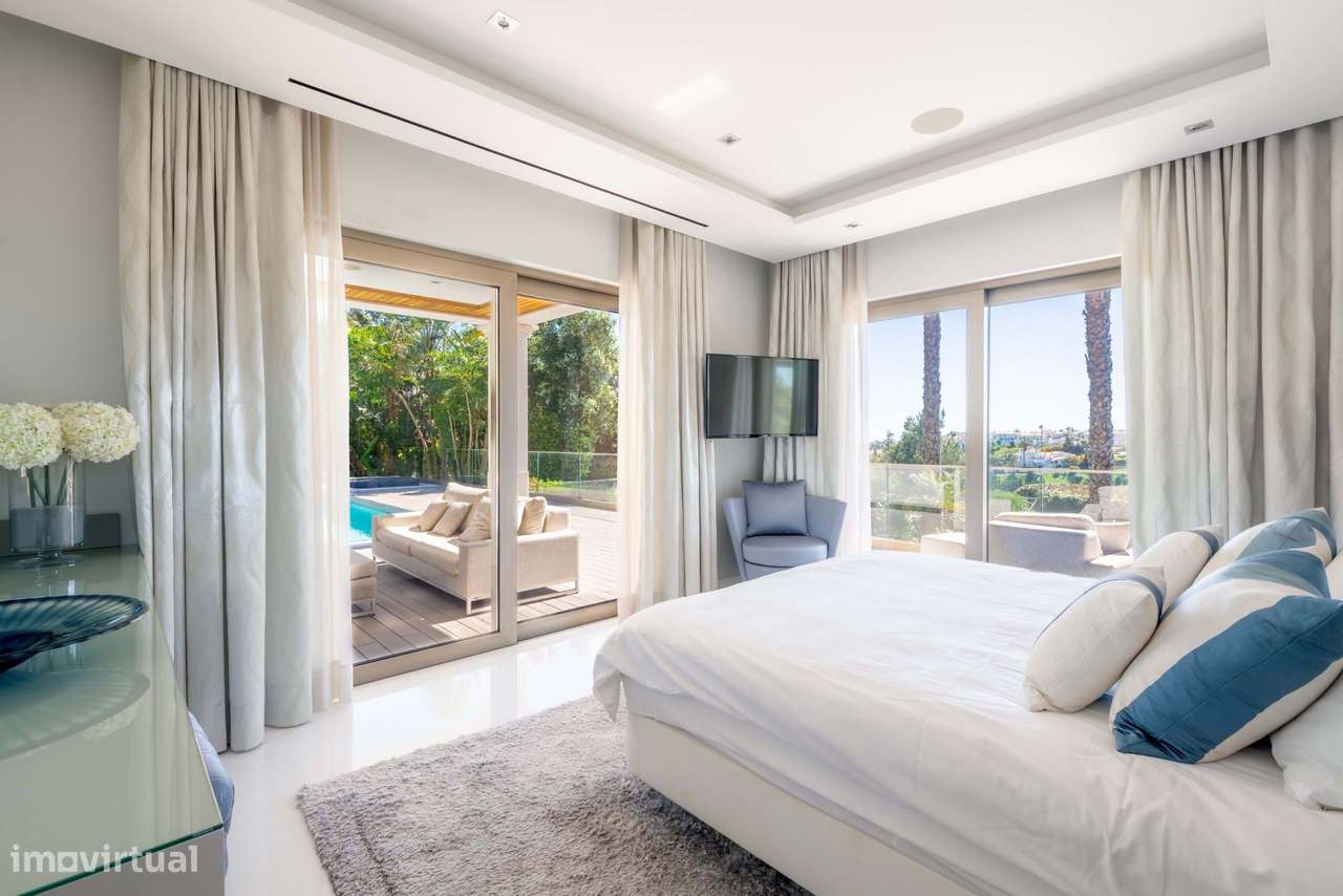 Moradia de luxo com vista mar e golfe-37