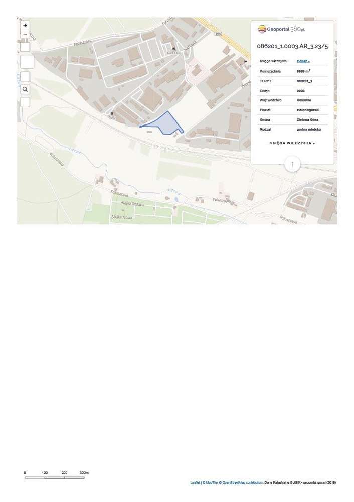 Atrakcyjna działka inwestycyjna super lokalizacja  Zielona Góra - Pełny obrazek: 5/5