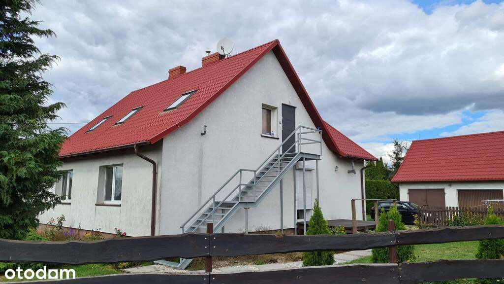 Dom Kaźmierz - duży ogród-0