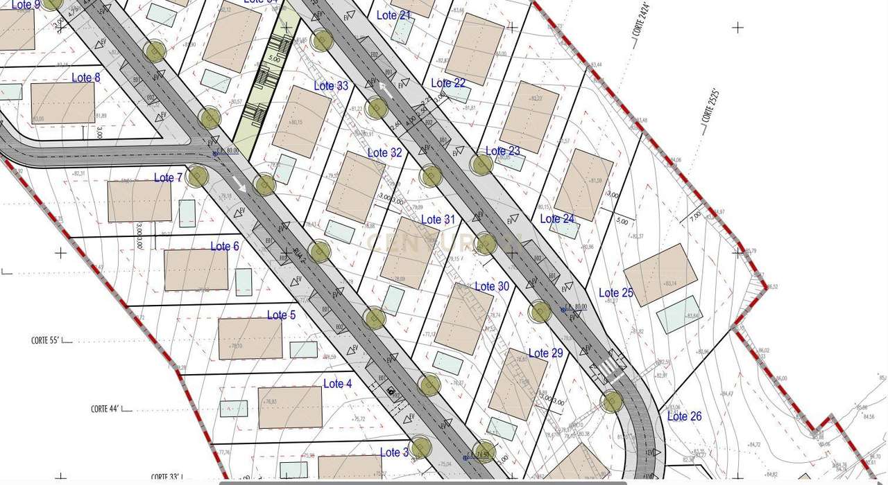 Lote para construção Praia da Luz - Grande imagem: 5/6