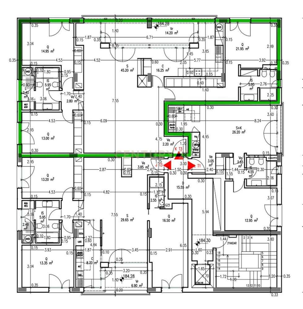 Apartamento T3 Novo | Empreendimento Prestige Space | Massamá-35