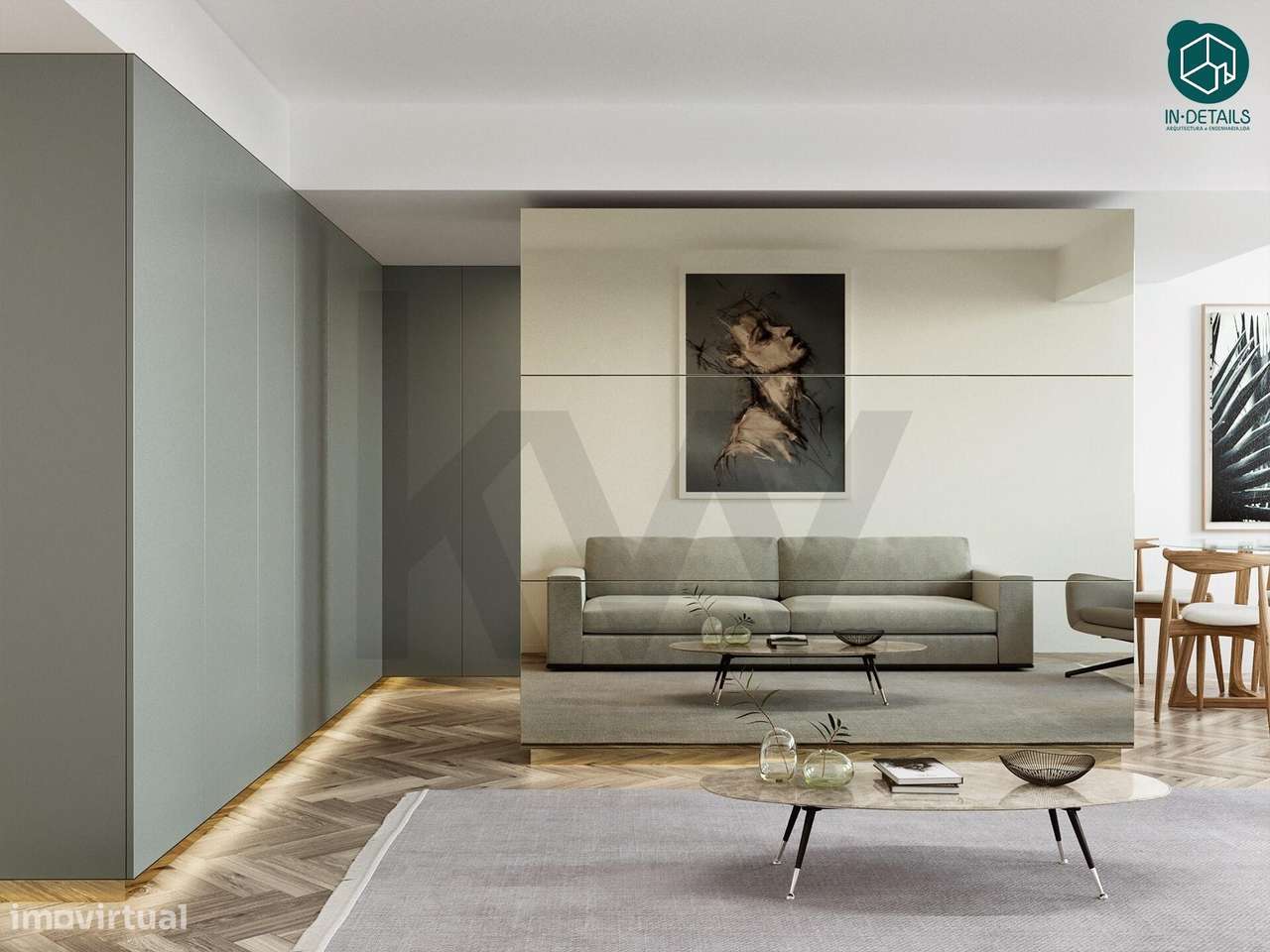 Penthouse de prestígio T3 com 130 m2 no 6.º andar | Empreendimento nov - Grande imagem: 5/11