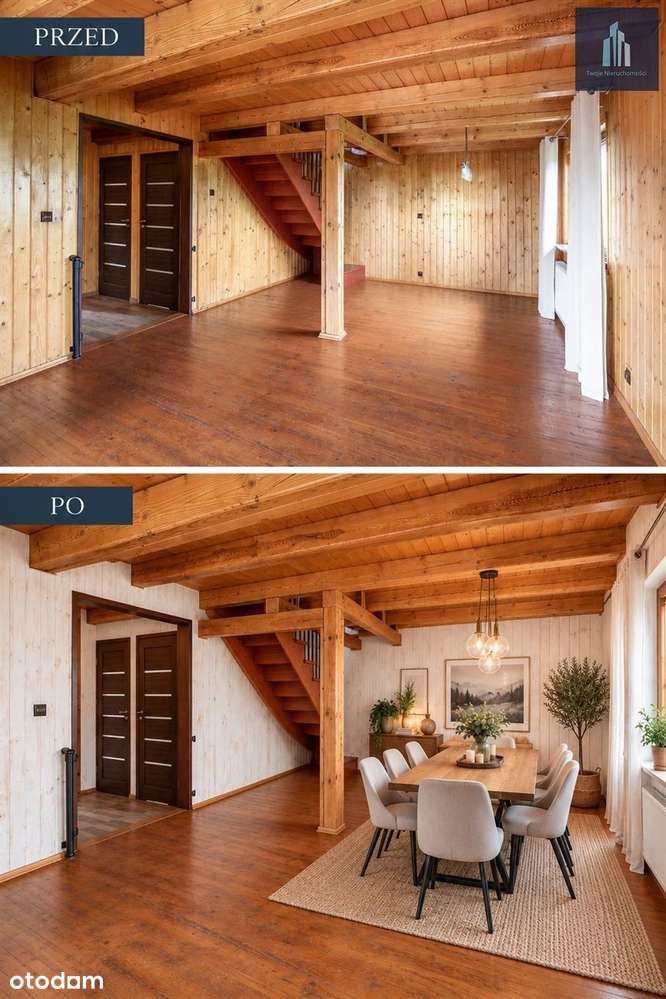 Dom z widokiem na panoramę Beskidu Żywieckiego-16