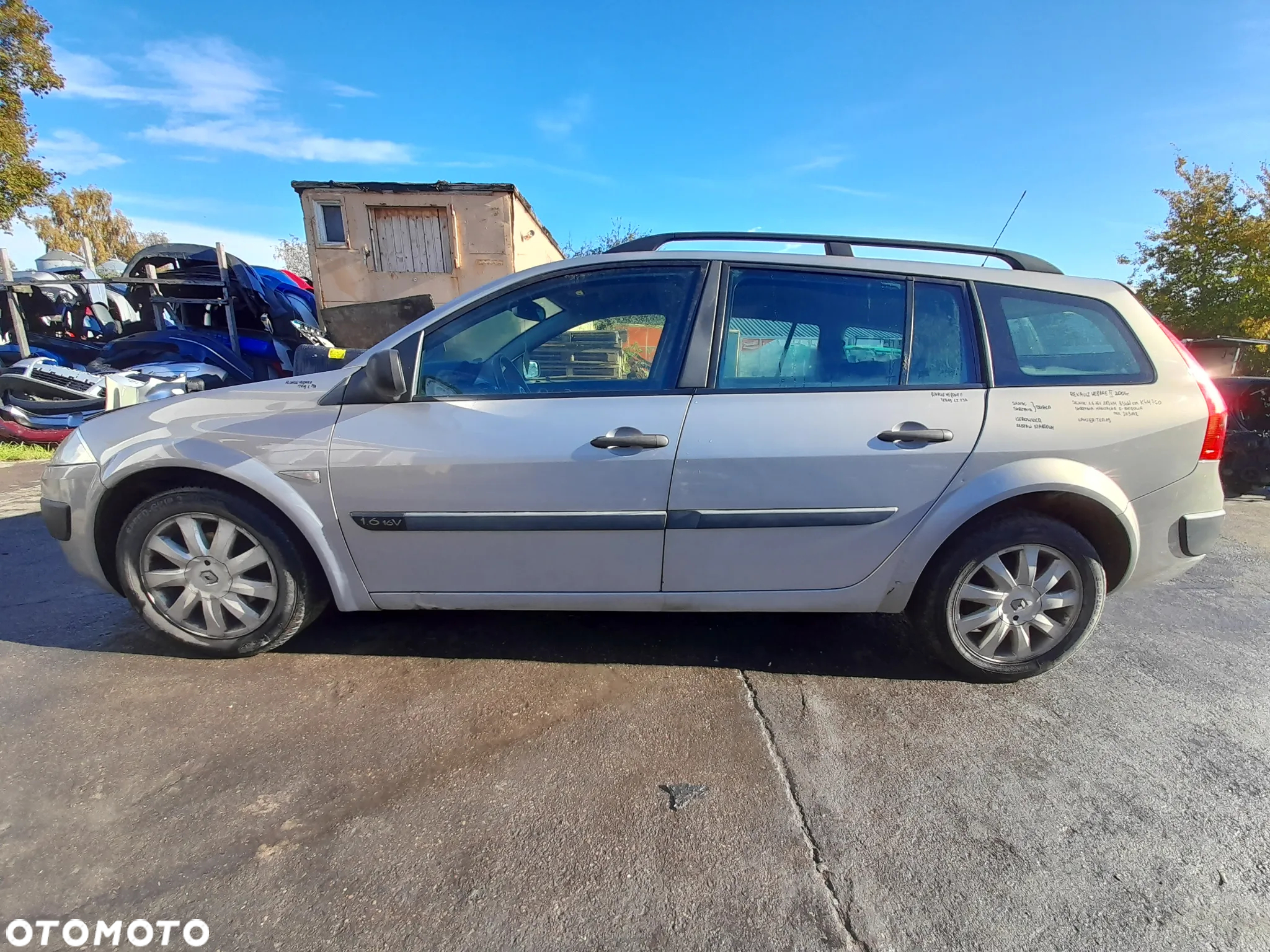 RENAULT MEGANE II ZDERZAK TYŁ TYLNY TYLNI TEA19 - 17