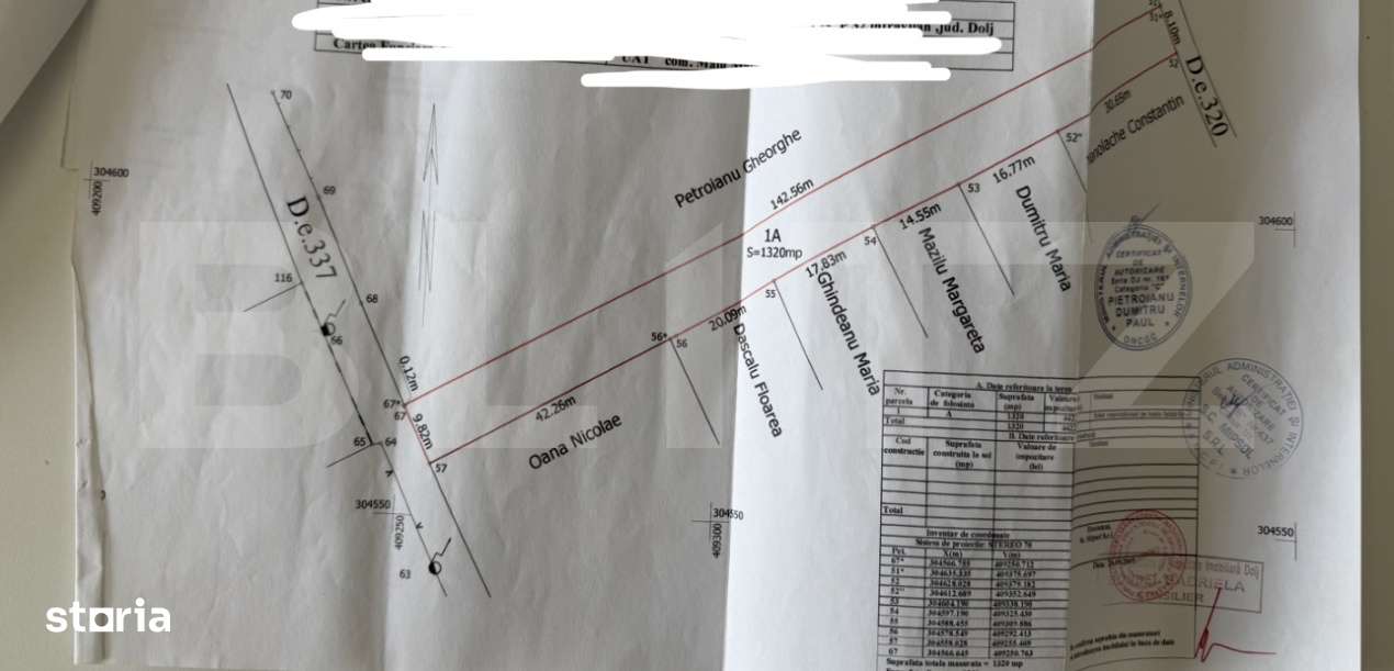 Teren 1320 mp cu utilitati pe strada, Malu Mare sat, dubla deschidere - Imagine principală: 1/1