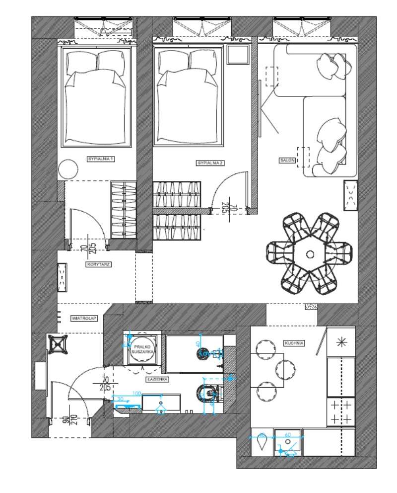 Trzy pokoje 400m od Rynku! Po remoncie! Bez prowizji!-1