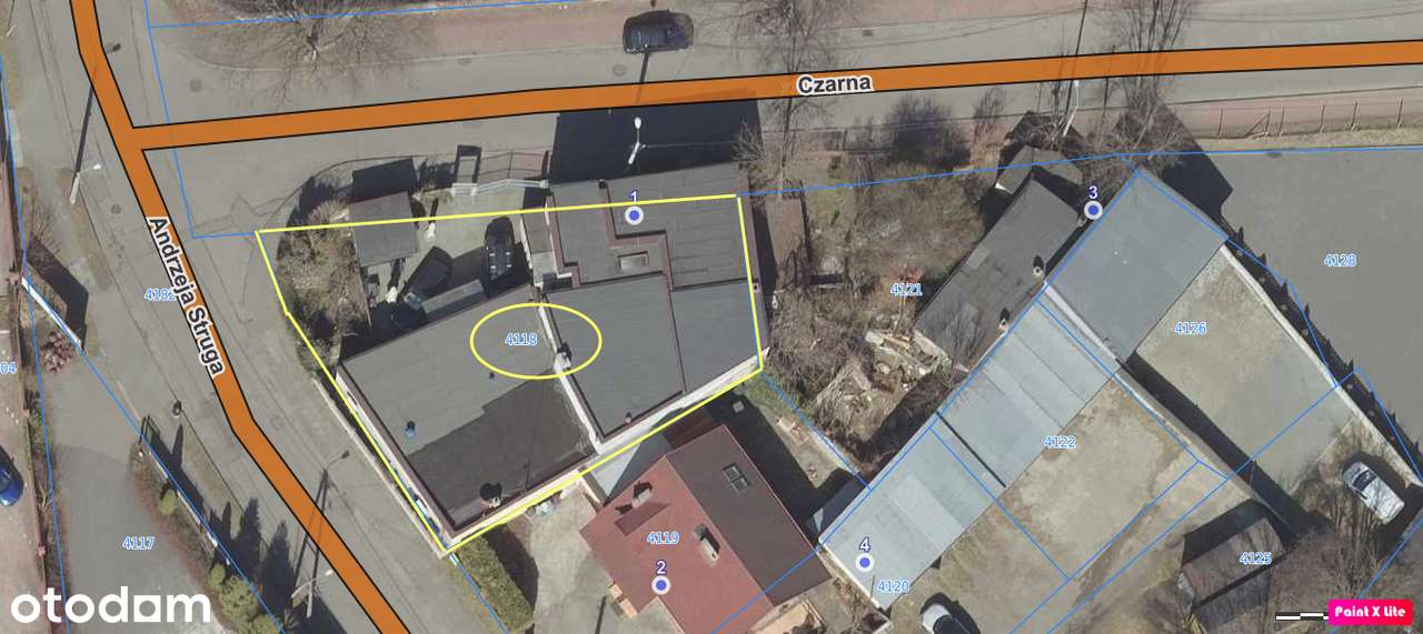 Budynek handlowo-usługowy Sosnowiec ul.Czarna.-0