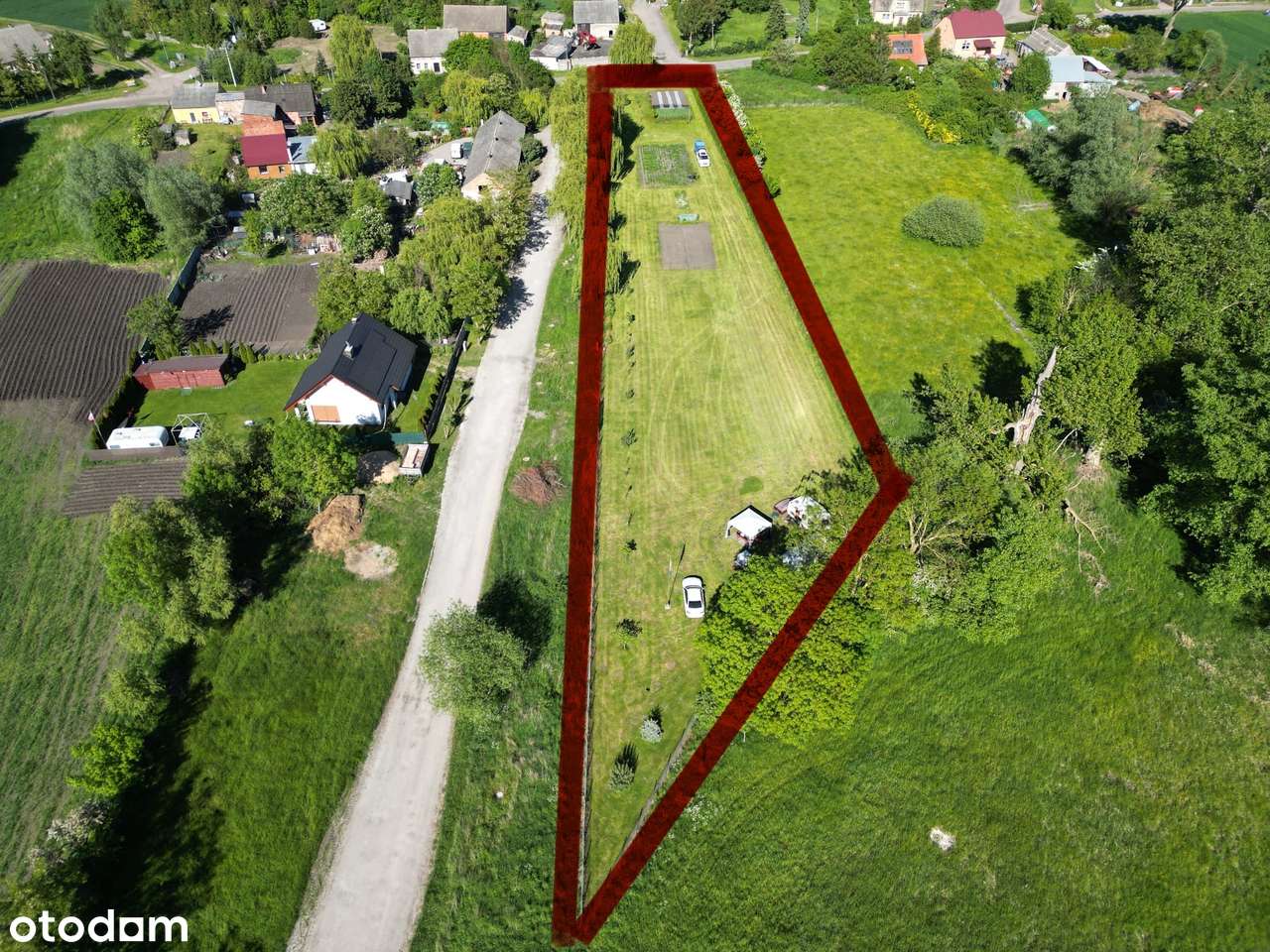 WYJĄTKOWA DZIAŁKA NAD JEZIOREM MIEDWIE – WIERZBNO - Pełny obrazek: 2/2