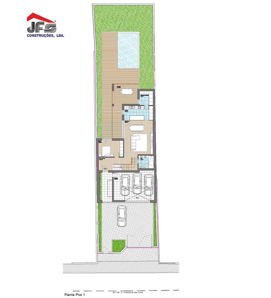 Moradia T3 c/ piscina e garagem 3 viaturas - Bitarães - Paredes-7