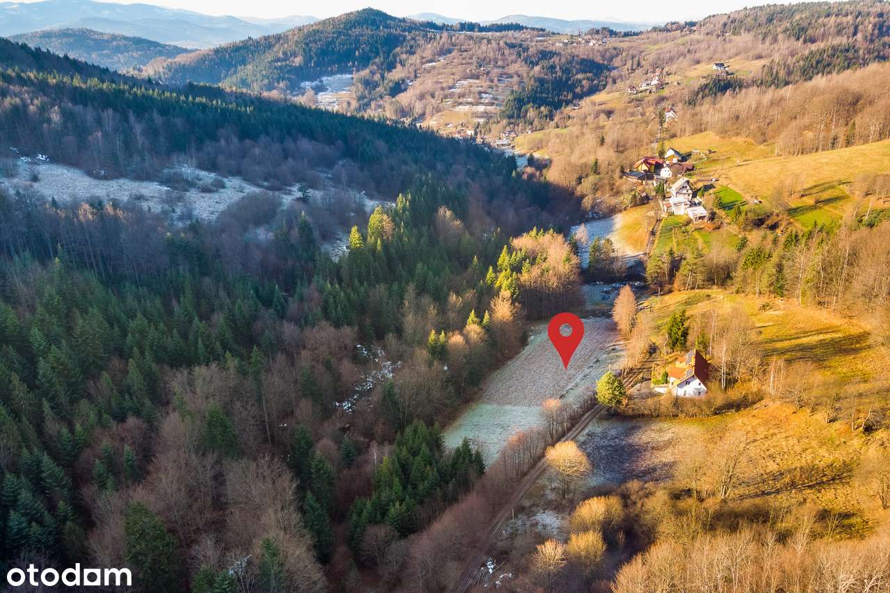 Na krańcu świata, budowlana, w górach, idealna pod domki na wynajem-13