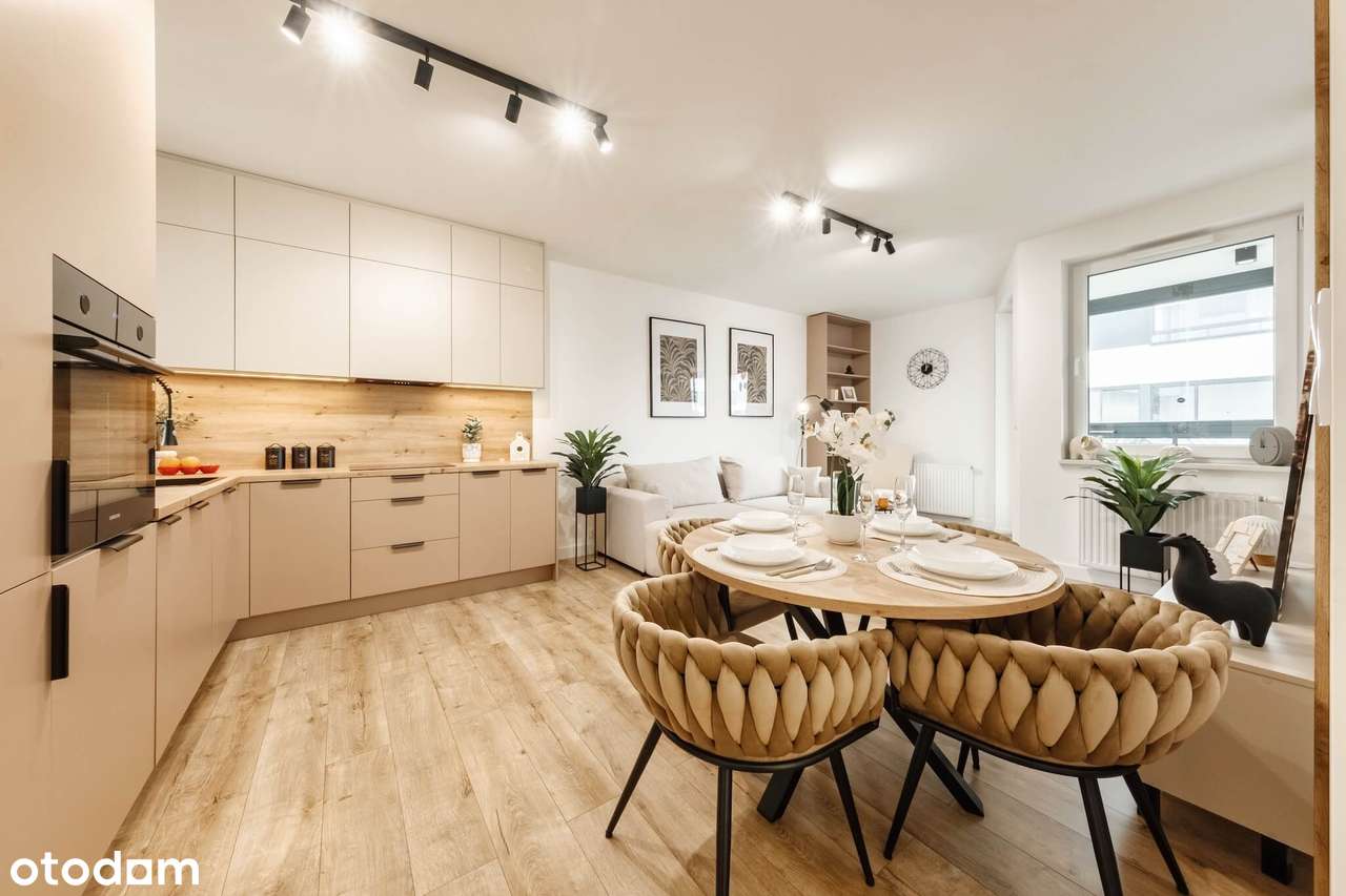 Nowe, z ogródkiem 67 m2 bez PCC, meble, AGD-5